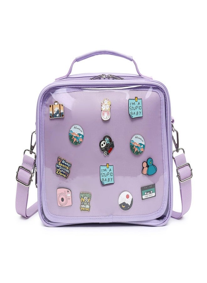CHERRY SAUCE Dopamine Color Ita Bag Backpack Satchel Oxford Crossbody Messenger Shoulder Bag - Image 1